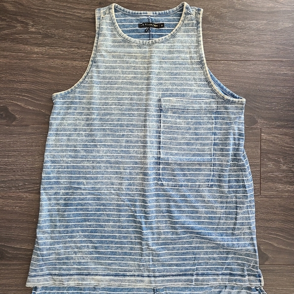 Rag and bone oversized denim washed tank small - Picture 1 of 3